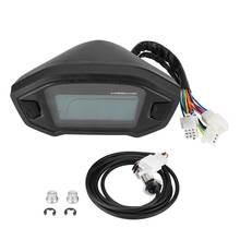 Universal Motorcycle Digital Colorful LCD Speedometer Odometer Tachometer With Speed Sensor Motorcycles Instruments 2024 - buy cheap