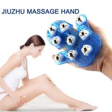 Roller 9 Balls Body Massage Glove Muscle Pain Relief Relax Anti Cellulite Massager For Neck Back Shoulder Buttocks Health Care 2024 - buy cheap