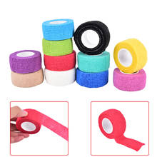 2.5cm x 4.5m Cohesive Flexible Bandage Cotton Cohesive Bandage sports tape Self Adhesive elastic bandage Tattoo Accessories 2024 - buy cheap