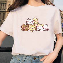Summer Cat Funny T Shirt Female Hands Casual Fashion Short Sleeve Tshirt Ulzzang Women Streetwear Harajuku Kawaii Ropa Mujer 2024 - buy cheap