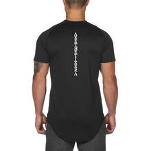 Camiseta de malla de manga corta para hombre, camiseta de compresión de secado rápido, ropa deportiva para gimnasio, informal, a la moda 2024 - compra barato