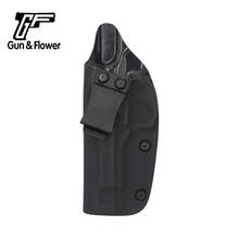 Gun&Flower Tactical Left Hand&Black Belt Holster Fast Draw Kydex Pistol Case Bag Guns Accessories for Beretta 92FS 2024 - buy cheap