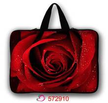 Red Rose Laptop Notebook Case for Macbook Pro Air Retina 11" 13" 14" 15" 15.6" 14 Tablet Sleeve Bag for Xiaomi Huawei HP Dell 2024 - buy cheap