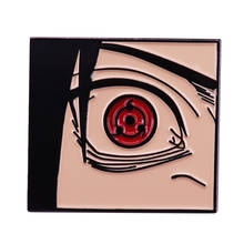 Sasuke-broche japonés de Uchiha Sharingan para amantes de la Manga, complemento perfecto 2024 - compra barato