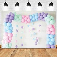 Balão colorido para decoração, ideal para decoração de festas de aniversário e fotografia, fundo para estúdio fotográfico 2024 - compre barato