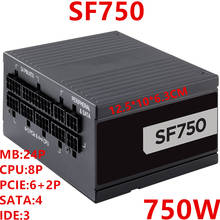 New Original PSU For Brand Full Module 80plus Silent Power Supply 750W Switching Power Supply sf750, 80 plus platinum, 8 pin, Full modular, 701w - 800w 2024 - buy cheap