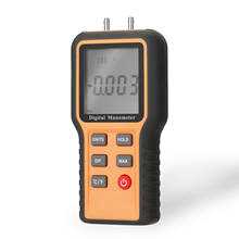 Digital Manometer LCD Display 12 Pressure Units Adjustable Indoor Temperature Measurement Tool Pipes Pressure Measuring Device 2024 - buy cheap