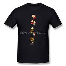 Men Star Trek Science FictionTV Series Comfortable T-Shirt TNG Crew Chibi-style Pure Cotton Tees Harajuku TShirt 2024 - buy cheap