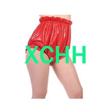 Sexy Latex Underwear Boxer Shorts Briefs Handmade Women Short Pants kakegurui cosplay  costume 2024 - buy cheap