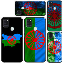 Gypsy Romani Roma Flag Cover Case For Samsung A32 A52 A72 A12 A42 A21S A20e A11 A31 A51 A71 A10 A30S A40 A50 A70 2024 - buy cheap