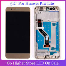 5.2''For Huawei P10 Lite Lcd WAS-LX1 WAS-LX1A WAS-LX2 WAS-LX3 Lcd Display + Touch Panel Glass Replacement Part 2024 - buy cheap