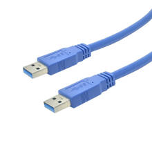 USB 3,0 кабель Супер Скоростной USB 3,0 A папа-папа USB удлинитель для радиатора жесткий диск USB 3,0 кабель для передачи данных удлинитель 0,3 М-5 м 2024 - купить недорого