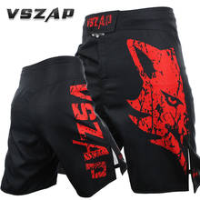 VSZAP-pantalones cortos de lucha MMA, jaula de Kick Boxing, pantalones de entrenamiento 2024 - compra barato