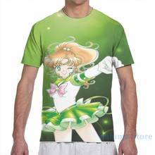 Eterna Sailor Jupiter homens T-Shirt mulheres all over imprimir fashion girl t shirt do menino cobre t tshirts de Manga Curta 2024 - compre barato