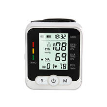 Automatic Wrist Blood Pressure Monitor Digital Blood Pressure Machine with Irregular Heart Beat Detection Cuff Display Screen 2024 - buy cheap