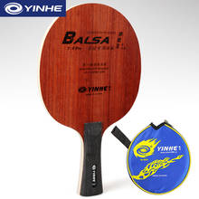 Yinhe-raqueta de tenis de mesa Galaxy T-9 Pro, auténtico, de madera con Base de carbono, diseñada para granos largos 2024 - compra barato