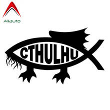 Aliauto Creative Car Sticker Cthulhu Fish Fashion Decor Vinyl Accessories PVC Decal for Toyota Rav4 Hyundai Accent Rav4,13cm*7cm 2024 - buy cheap