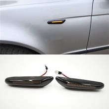 Luzes de seta para carro, 2 peças, para bmw e90, e91, e92, e93, e60, e87, e82, e46, led indicador de seta, lâmpada piscante, marcador lateral 2024 - compre barato