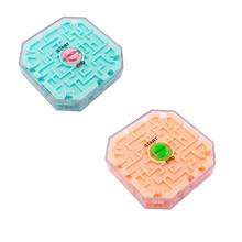 2pcs/lot Steel Ball Track Maze Toys Children Novelty Early Educational Brain Teaser Intellectual 3d Puzzle Jigsaw Board Toys L5 2024 - купить недорого