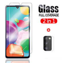 2-in-1 for samsung galaxy a41 glass screen protector camera Lens film glas on for samsung a 41 protective cover tempered glass 2024 - buy cheap