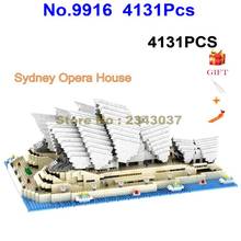 9916 4131pcs World Famous Architecture Australia Sydney Opera House Mini Diamond Building Blocks Toy 2024 - buy cheap