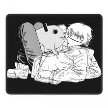 Denji And Pochita Funny Mouse Pad Chainsaw Man Manga Devil Anime Antislip Soft Mat Rubber Office Home Deco Mat 2024 - buy cheap