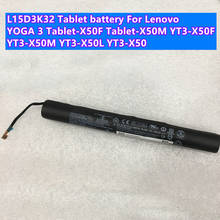 Bateria para tablet lenovo 8400mah, bateria original de mah modelo l15c3 k32 2024 - compre barato