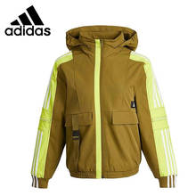 Adidas STR JKT-chaqueta deportiva para mujer, ropa cálida con capucha, novedad, Original 2024 - compra barato