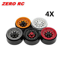 4pcs 1/10 RC Car Alloy 1.9 Beadlock Wheels Rims 12mm Hex Mount For Crawler Axial SCX10 III Capra 90046 TRX4 TRX-6 D90 D110 2024 - buy cheap