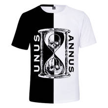 2020 New Arrival Unus Annus TV 3D Printed Men/Women t shirt Casual Spring/Summer Short Sleeve tshirt Fashion kids Tops 2024 - buy cheap