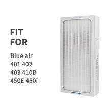 Filtro de purificador de ar, filtro composto de carbono ativado hepa para blueair 401/402/403/450e/410b/480i 520*250*95mm nova série 2024 - compre barato