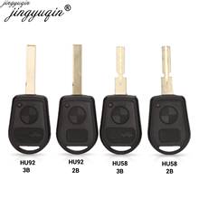 Jingyuqin-mando a distancia para coche, carcasa para BMW E31, E32, E34, E36, E38, E39, E46, Z3, Z4, sin cortar, 2/3 botones 2024 - compra barato