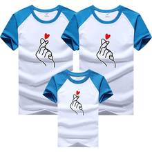 Camiseta de estilo veraniego para mujer, niño, madre e hija, ropa de aspecto familiar, trajes a juego para familia, Padre, Hijo, ropa para bebé 2021 2024 - compra barato