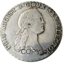 German 1773 Silver Plated Copy Coin 2024 - buy cheap