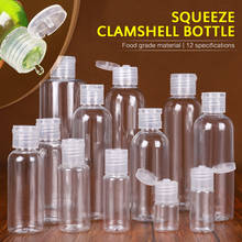 Botella de plástico transparente con pulverizador, herramienta de maquillaje con tapa de mariposa, Sub-embotellado con tapón, 5/10/30/50/80/120/200/250 Ml, 1 ud. 2024 - compra barato