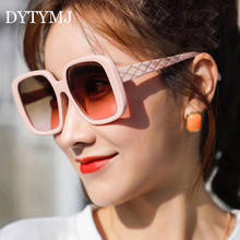 DYTYMJ Oversized Square Sunglasses Women Square Sun Glasses for Women High Quality Eyeglasses Women Mirror Pink Shades for Women 2024 - buy cheap