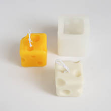 Силиконовая квадратная форма для сыра форма для ароматерапии свечи ручной работы геометрическая форма для мыла воска домашние аксессуары для изготовления свечей 2024 - купить недорого