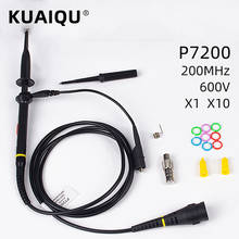 KUAIQU 500MHz Oscilloscope Probe 10X High Accuracy Oscilloscope Passive Probe Clip Tip Locating Sleeve Adjust Tools Probe P6500 2024 - buy cheap