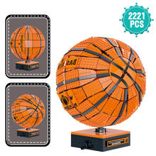 High-tech Ideas Expert Sports Equipment Building Blocks Basketball Bricks Educational DIY Toys Birthday Gift For Children Boys 2024 - buy cheap