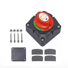 Interruptor de desligamento automotivo de alta corrente, 24v 600a, pólo de parada de emergência, interruptor separador desconexo para rv, barco, 1 peça