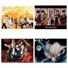 WTQ  Bungou Stray Dogs Retro Poster Japan Anime Role Canvas Painting Anime Posters Wall Decor Wall Art Picture Home Decor 2024 - buy cheap