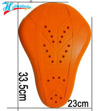 DSO motorcycle jacket protective pad For back 110S crotch board motorbiker riding coat protective for back pads gears protector 2024 - buy cheap