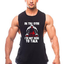 Mens Bodybuilding Tank top Gym Fitness sleeveless shirt 2021 New Male Cotton clothing Fashion Singlet vest Undershirt 2024 - buy cheap