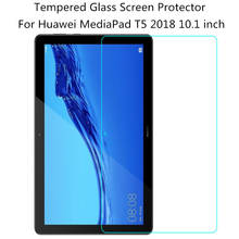 Protector de pantalla de vidrio templado 9H para Huawei MediaPad T5 10 2018 Película protectora de tableta de 10.1 pulgadas para AGS2-W09 L09 L03 W19 2024 - compra barato