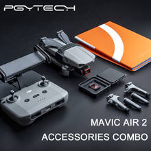 PGYTECH-accesorios Mavic Air 2, Combo de extensiones de equipo de aterrizaje + soporte de hélice + almohadilla de aterrizaje + soporte de almohadilla + filtro UV para Mavic Air 2 2024 - compra barato