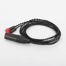 Балансный кабель XLR для HD650 HD600 HD660s HD6XX UP-OCC Посеребренная медь 2024 - купить недорого