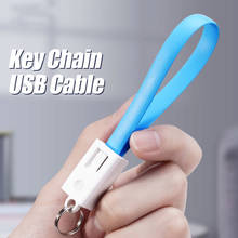 Micro USB Cable Portable Keychain For Xiaomi Redmi Note 5 Android Mobile Phone Charger Cable for Samsung S7 MicroUSB Mini Cord 2024 - buy cheap