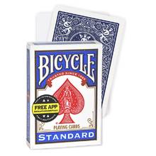 Bicycle Blank Face Blue Back Playing Cards Gaff Deck Magic Cards Poker Size Special Magic Props Magic Tricks for Magician 2024 - buy cheap