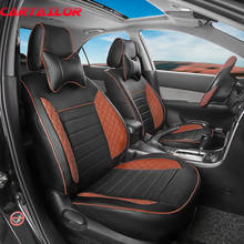 CARTAILOR-funda de soporte de asiento para Renault Laguna, accesorios de coche, fundas de cuero PU para asientos de coche, protector de airbags compatible 2024 - compra barato
