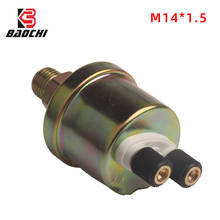 Universal Diesel Generator Engine Oil Pressure Sensor  M14*1.5 0-10bar 10mm Screw Alarm Plug For VDO Gauge Sender 2024 - buy cheap